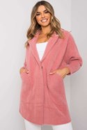 Płaszcz Damski Model MBM-PL-1517.00P Pink - MBM Płaszcz Damski Model MBM-PL-1517.00P Pink - MBM
