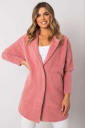 Płaszcz Damski Model MBM-PL-1517.00P Pink - MBM Płaszcz Damski Model MBM-PL-1517.00P Pink - MBM