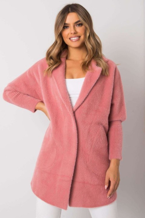 Płaszcz Damski Model MBM-PL-1517.00P Pink - MBM Płaszcz Damski Model MBM-PL-1517.00P Pink - MBM