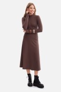 Sukienka Model B299 Brown - BeWear Sukienka Model B299 Brown - BeWear
