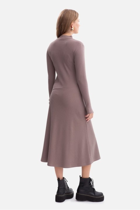 Sukienka Model B299 Cacao - BeWear Sukienka Model B299 Cacao - BeWear