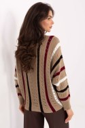 Sweter Damski Model IT-SW-93115.13 Beige - Factory Price Sweter Damski Model IT-SW-93115.13 Beige - Factory Price