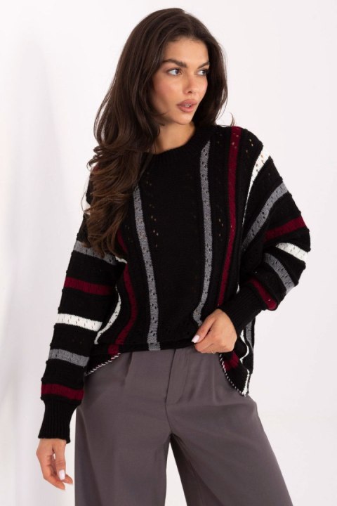 Sweter Damski Model IT-SW-93115.13 Black - Factory Price Sweter Damski Model IT-SW-93115.13 Black - Factory Price