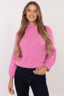 Sweter Damski Model MI-SW-1311.31 Pink - Italy Moda Sweter Damski Model MI-SW-1311.31 Pink - Italy Moda