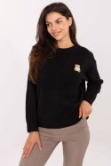 Sweter Damski Model PM-SW-SC39.36 Black - Factory Price Sweter Damski Model PM-SW-SC39.36 Black - Factory Price