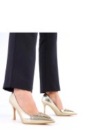 Szpilki Model Almana H8-603 Gold - Solea Szpilki Model Almana H8-603 Gold - Solea
