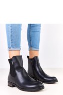 Botki Model Gres JL7312-1 Black - Solea Botki Model Gres JL7312-1 Black - Solea