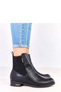 Botki Model Gres JL7312-1 Black - Solea Botki Model Gres JL7312-1 Black - Solea