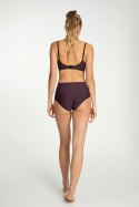 Figi Model Dark Plum Simple Maxi Śliwka - Julimex Figi Model Dark Plum Simple Maxi Śliwka - Julimex