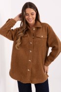 Koszula Damska Model IT-KR-1709.85 Camel - Factory Price Koszula Damska Model IT-KR-1709.85 Camel - Factory Price