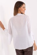 Koszula Damska Model MI-KS-92330.07 White - Italy Moda Koszula Damska Model MI-KS-92330.07 White - Italy Moda