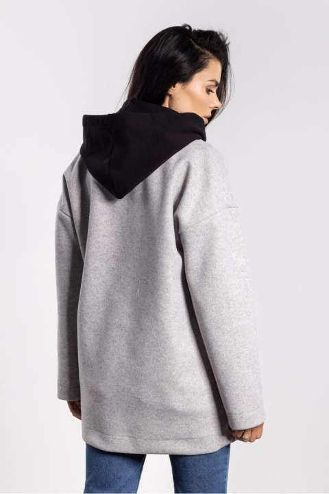 Kurtka Damska Model A751 Grey - awama Kurtka Damska Model A751 Grey - awama