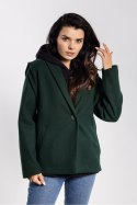 Kurtka Damska Model A752 Bottle Green - awama Kurtka Damska Model A752 Bottle Green - awama