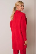 Płaszcz Damski Model MBM-PL-1517.00P Red - MBM Płaszcz Damski Model MBM-PL-1517.00P Red - MBM
