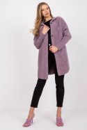 Płaszcz Damski Model MBM-PL-1518.95P Light Violet - MBM Płaszcz Damski Model MBM-PL-1518.95P Light Violet - MBM