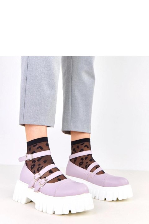 Półbuty Model Jastina C21-82713 Violet - Solea Półbuty Model Jastina C21-82713 Violet - Solea