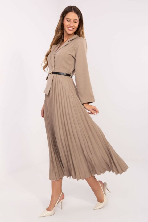 Sukienka Model IT-SK-21599.80 Beige - Italy Moda Sukienka Model IT-SK-21599.80 Beige - Italy Moda