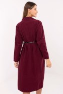 Sukienka Model MI-SK-92400.17 Bordo - Italy Moda Sukienka Model MI-SK-92400.17 Bordo - Italy Moda