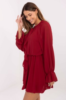 Sukienka Model MI-SK-A1554.26 Bordo - Rue Paris