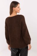 Sweter Damski Model MI-SW-0919.18 Brown - Italy Moda
