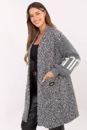 Sweter Kardigan Model IT-SW-80678.84 Grey - Factory Price Sweter Kardigan Model IT-SW-80678.84 Grey - Factory Price