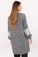 Sweter Kardigan Model IT-SW-80678.84 Grey - Factory Price Sweter Kardigan Model IT-SW-80678.84 Grey - Factory Price