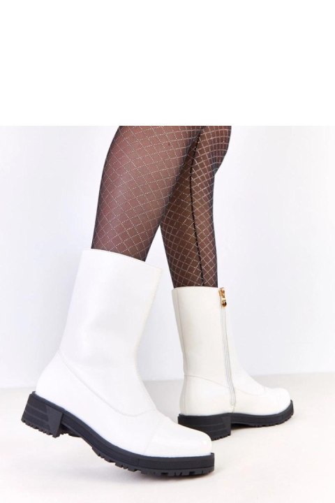 Botki Model Almoro D6995B White - Solea Botki Model Almoro D6995B White - Solea