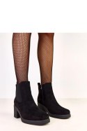 Botki Model Florina E8625 Black - Solea Botki Model Florina E8625 Black - Solea