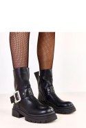 Botki Model Friga K323 Black - Solea Botki Model Friga K323 Black - Solea