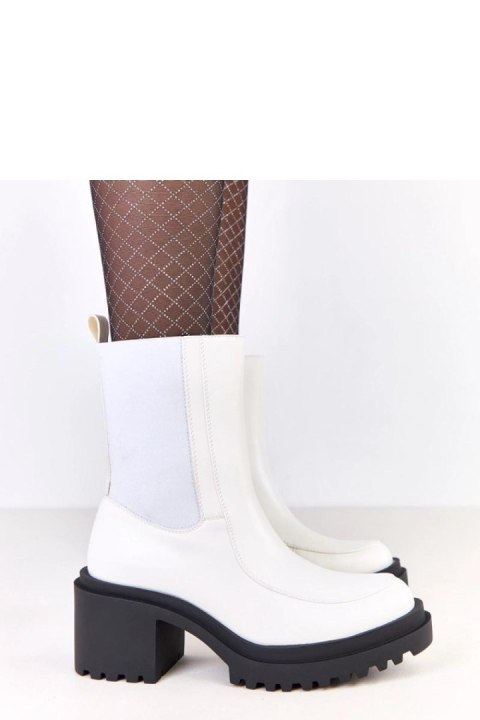 Botki Model Jarley D8901 White - Solea Botki Model Jarley D8901 White - Solea
