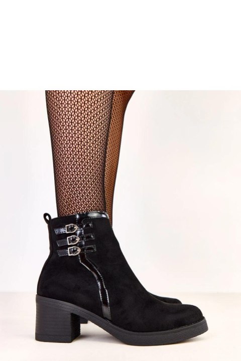 Botki Model Karena A8222 Black - Solea Botki Model Karena A8222 Black - Solea