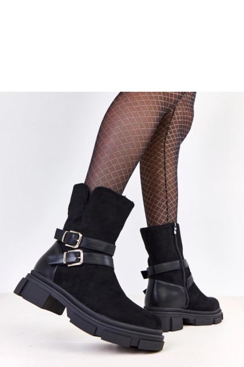 Botki Model Lulisa ZS921-1 Black - Solea Botki Model Lulisa ZS921-1 Black - Solea