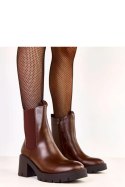 Botki Model Meloris E8627 Brown - Solea Botki Model Meloris E8627 Brown - Solea
