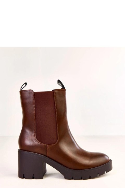 Botki Model Meloris E8627 Brown - Solea Botki Model Meloris E8627 Brown - Solea