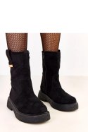 Botki Model Mileda LEI-85 Black - Solea Botki Model Mileda LEI-85 Black - Solea