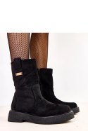 Botki Model Mileda LEI-85 Black - Solea Botki Model Mileda LEI-85 Black - Solea