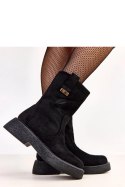 Botki Model Mileda LEI-85 Black - Solea Botki Model Mileda LEI-85 Black - Solea