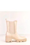 Botki Model Rimina K322 Beige - Solea