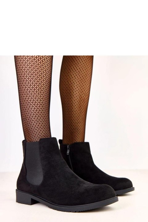 Botki Model Salomi YESY817 Black - Solea Botki Model Salomi YESY817 Black - Solea