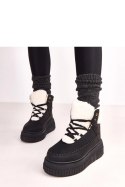 Botki Sportowe Model Lorraine ZH15 Black - Solea Botki Sportowe Model Lorraine ZH15 Black - Solea