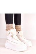Botki Sportowe Model Lorraine ZH15 White - Solea Botki Sportowe Model Lorraine ZH15 White - Solea