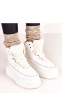 Botki Sportowe Model Lorraine ZH15 White - Solea Botki Sportowe Model Lorraine ZH15 White - Solea