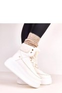 Botki Sportowe Model Lorraine ZH15 White - Solea Botki Sportowe Model Lorraine ZH15 White - Solea
