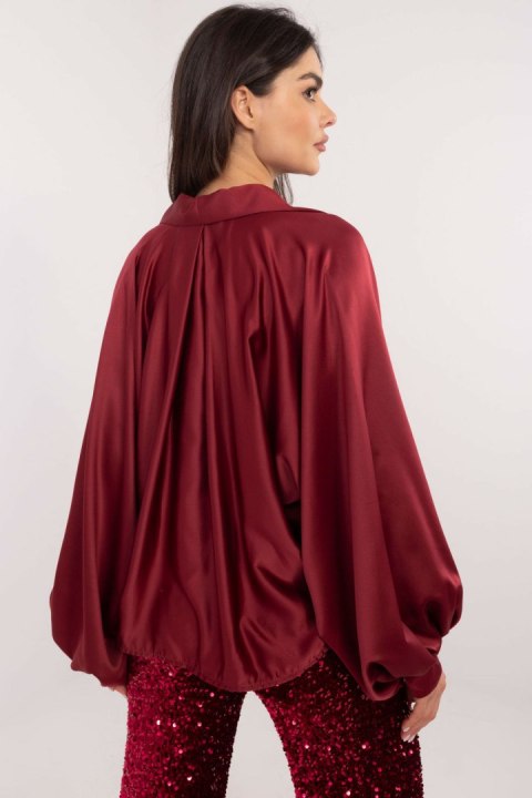 Koszula Damska model DHJ-KS-15257.53P Bordo - Italy Moda Koszula Damska model DHJ-KS-15257.53P Bordo - Italy Moda