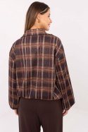 Kurtka Damska Model IT-KR-5773.23 Black/Beige - Rue Paris Kurtka Damska Model IT-KR-5773.23 Black/Beige - Rue Paris
