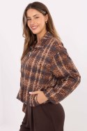 Kurtka Damska Model IT-KR-5773.23 Camel - Rue Paris Kurtka Damska Model IT-KR-5773.23 Camel - Rue Paris