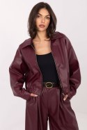 Kurtka Damska Model IT-KR-FL9707.34 Bordo - Rue Paris Kurtka Damska Model IT-KR-FL9707.34 Bordo - Rue Paris
