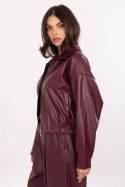 Kurtka Damska Model IT-KR-FL9707.34 Bordo - Rue Paris Kurtka Damska Model IT-KR-FL9707.34 Bordo - Rue Paris