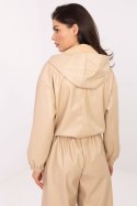 Kurtka Damska Model IT-KR-FL9729.15P Beige - Rue Paris Kurtka Damska Model IT-KR-FL9729.15P Beige - Rue Paris