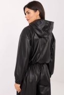 Kurtka Damska Model IT-KR-FL9729.15P Black - Rue Paris Kurtka Damska Model IT-KR-FL9729.15P Black - Rue Paris